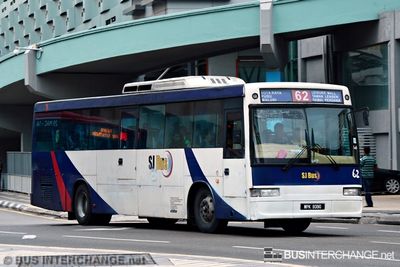 Bus 62 - SJ Bus Nissan Diesel JP251 (WPK9390)