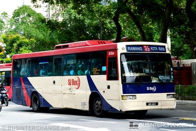 Bus 43 - SJ Bus Nissan Diesel JP251 (WPK9404)