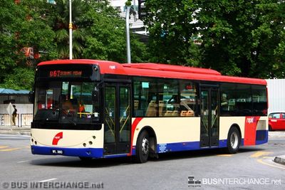 Bus U67 - RapidKL Higer KLQ6121G (WPL3860)