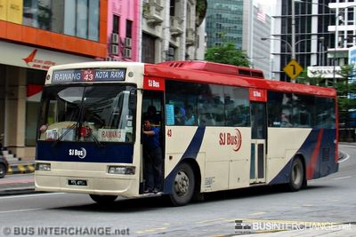 Bus 43 - SJ Bus Nissan Diesel JP251 (WPL4201)