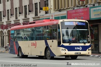 Bus 43 - SJ Bus Nissan Diesel JP251 (WPL4289)