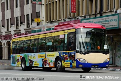 Bus U13 - RapidKL Anyuan JXK6120 (WPL4992)