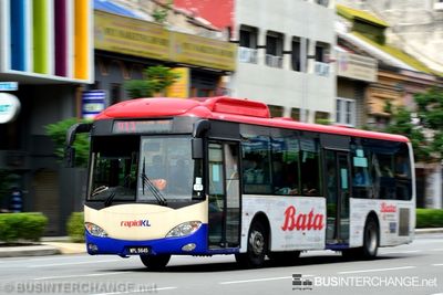 Bus U13 - RapidKL Anyuan JXK6120 (WPL5645)
