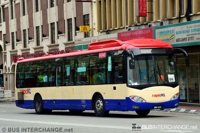 Bus U4 - RapidKL Anyuan JXK6120 (WPM 429)