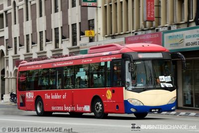 Bus U4 - RapidKL Anyuan JXK6120 (WPM 432)