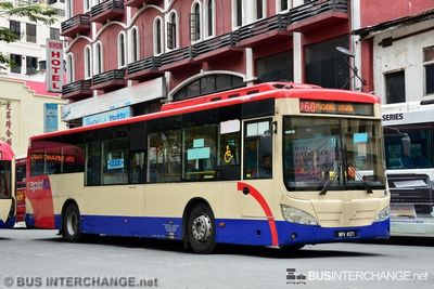 Bus U60 - RapidKL Volvo B7RLE (WPV4571)