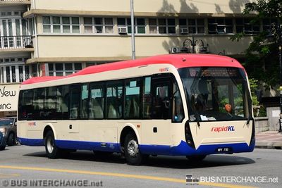 Bus U3 - RapidKL Mercedes-Benz CBC1725 (WPY7741)
