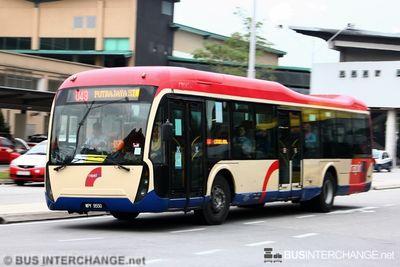 Bus U43 - RapidKL Mercedes-Benz CBC1725 (WPY9550)