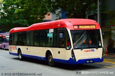 Bus U68 - RapidKL Mercedes-Benz CBC1725 (WQA1942)