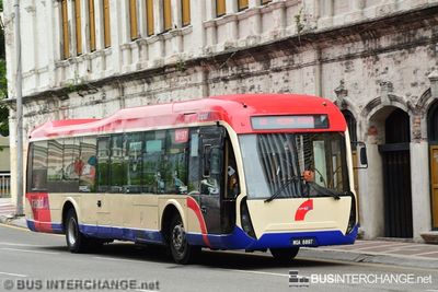 Bus U8 - RapidKL Mercedes-Benz CBC1725 (WQA6897)