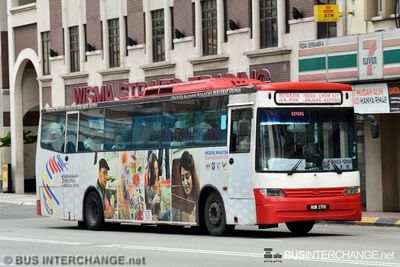 Bus 144B - Selangor Omnibus (WQW2708)