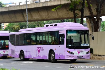 Cityliner Daewoo BV120MA (WRB6502) - BLUE