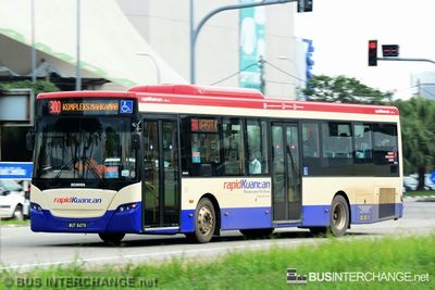 Bus 300 - RapidKuantan Scania K270UB (WUT8479)