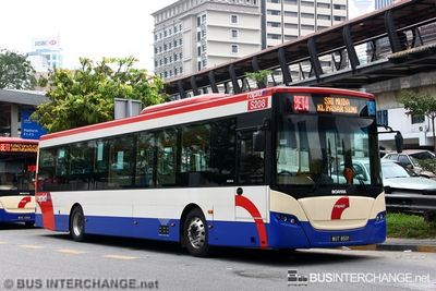Bus BET4 - RapidKL Scania K270UB (WUT8501)