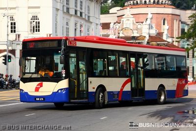 Bus U7 - RapidKL King Long XMQ6121G (WUW1276)