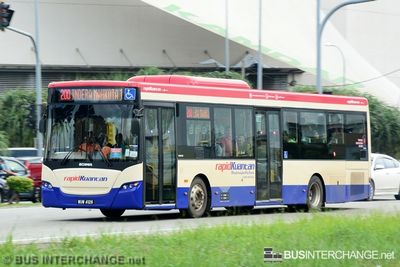 Bus 200 - RapidKuantan Scania K270UB (WUW4126)