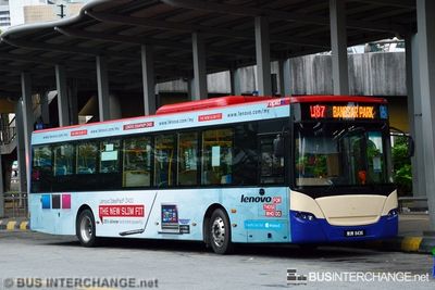 Bus U87 - RapidKL King Long XMQ6121G (WUW8436)