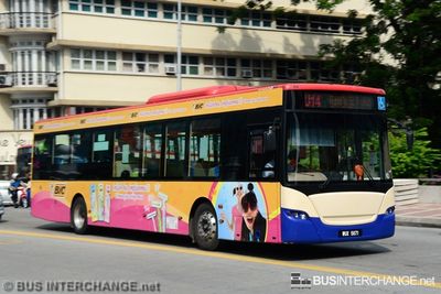Bus U14 - RapidKL King Long XMQ6121G (WUX5671)