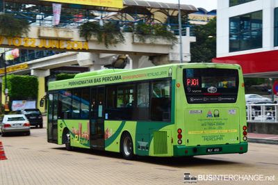 Bus PJ01 - RapidKL Scania K270UB (WUY4101)