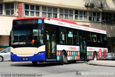 Bus U7 - RapidKL King Long XMQ6121G (WVA4143)