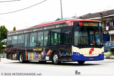 Bus U40 - RapidKL MAN 18.280 HOCL-NL (A84) (WVB2451)