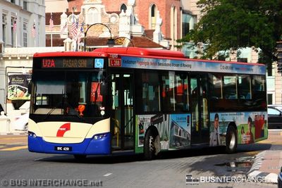 Bus U2A - RapidKL King Long XMQ6121G (WVC4291)