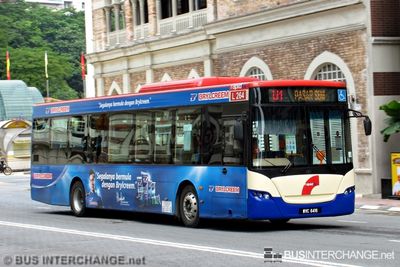 Bus U1 - RapidKL King Long XMQ6121G (WVC6416)