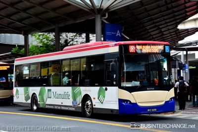 Bus U81 - RapidKL Scania K270UB (WVC6468)