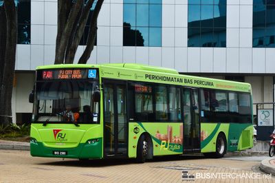 Bus PJ01A - RapidKL Scania K270UB (WVD2380)