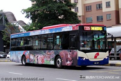 Bus T225 - RapidKL King Long XMQ6121G (WVD4971)