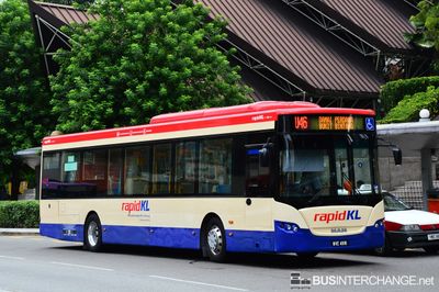 Bus U46 - RapidKL MAN 18.280 HOCL-NL (A84) (WVE4816)