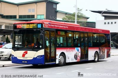 Bus U429 - RapidKL MAN 18.280 HOCL-NL (A84) (WVE5056)