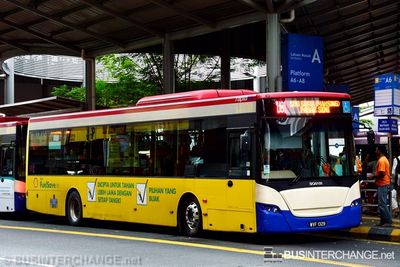 Bus U81 - RapidKL Scania K270UB (WVF1329)