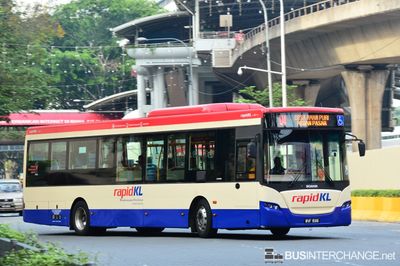 Bus U4 - RapidKL Scania K270UB (WVF1586)