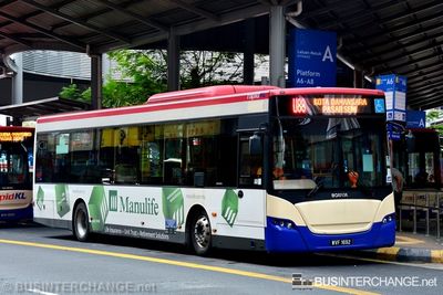 Bus U88 - RapidKL Scania K270UB (WVF1692)