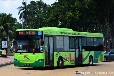Bus PJ01A - RapidKL Scania K270UB (WVG3320)