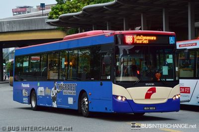 Bus U88 - RapidKL Scania K270UB (WVH9804)