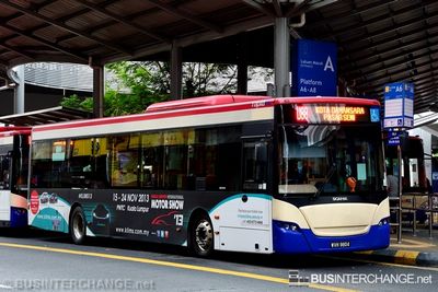Bus U88 - RapidKL Scania K270UB (WVH9804)