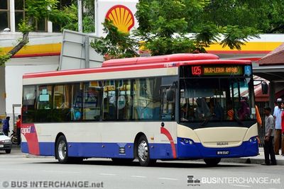 Bus U25 - RapidKL MAN 18.280 HOCL-NL (A84) (WVN5547)