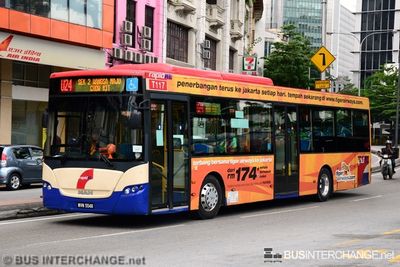 Bus U24 - RapidKL MAN 18.280 HOCL-NL (A84) (WVN5548)