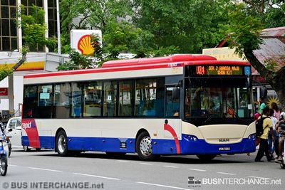 Bus U24 - RapidKL MAN 18.280 HOCL-NL (A84) (WVN5644)