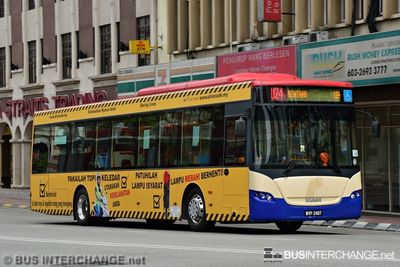 Bus U24 - RapidKL MAN 18.280 HOCL-NL (A84) (WVP2487)