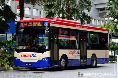 Bus T634 - RapidKL Sksbus SA9-260L (WVU5653)