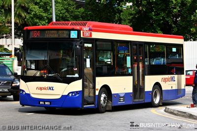 Bus U84 - RapidKL Sksbus SA9-260L (WVU5653)