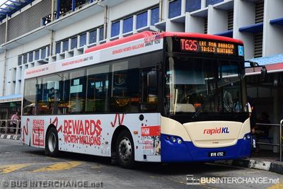 Bus T625 - RapidKL Sksbus SA9-260L (WVW4762)
