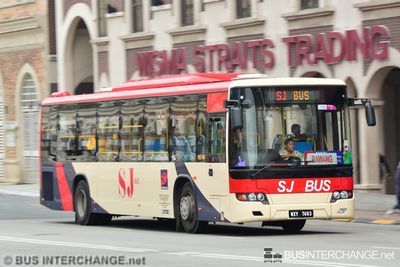 Bus 43 - SJ Bus Higer KLQ6128G (WXY7483)