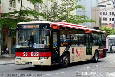 Bus 43 - SJ Bus Higer KLQ6128G (WXY9427)