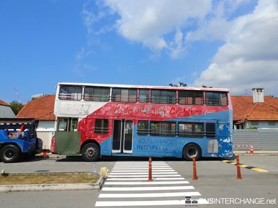Door side view of YL8508R - Special Leyland Olympian ONTL11/2RF