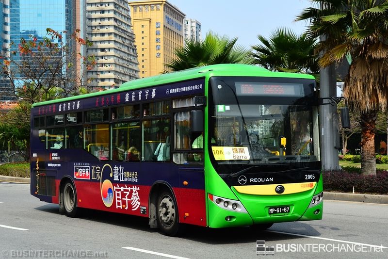 Bus 10A - Reolian Yutong ZK6902HG (MP-61-67)