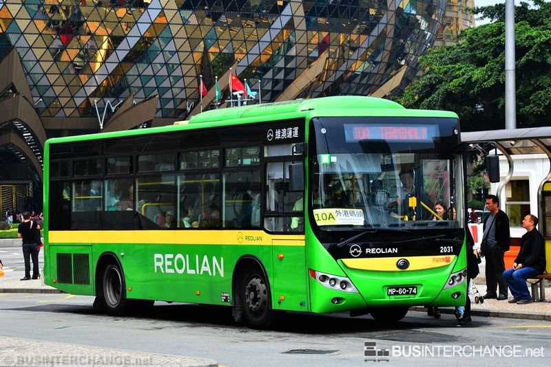 Bus 10A - Reolian Yutong ZK6902HG (MP-60-74)